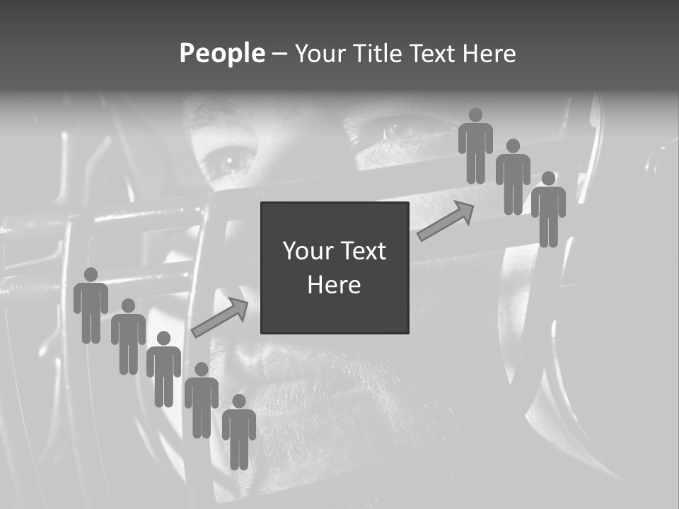 Male Men Sports Uniform PowerPoint Template