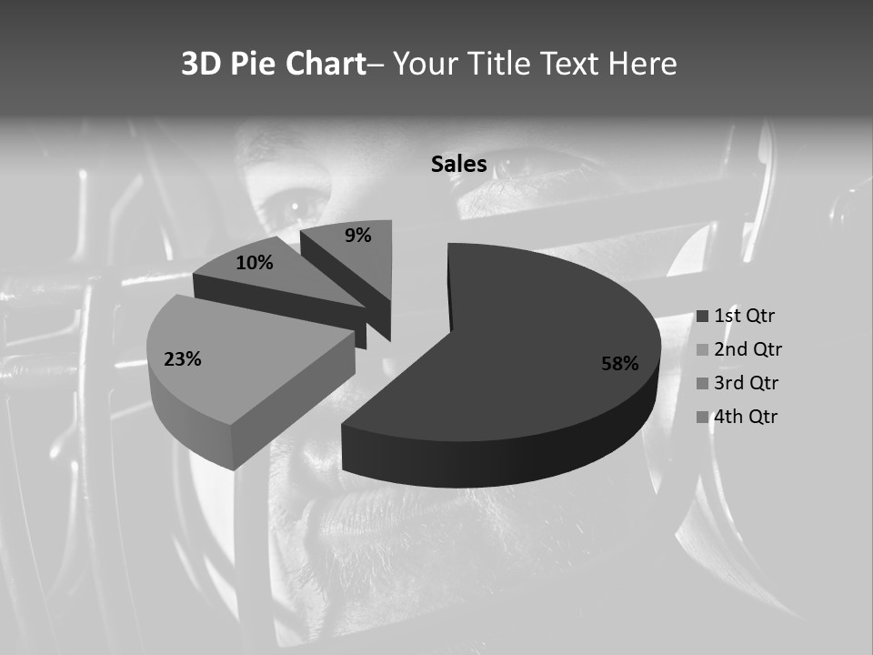 Male Men Sports Uniform PowerPoint Template
