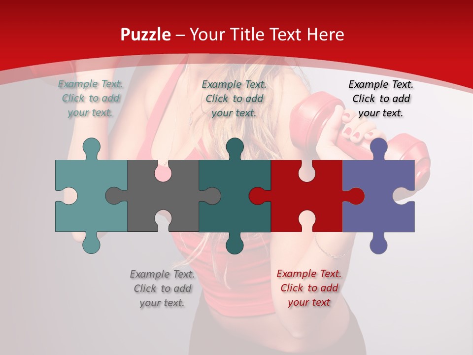 Shape Person Health PowerPoint Template