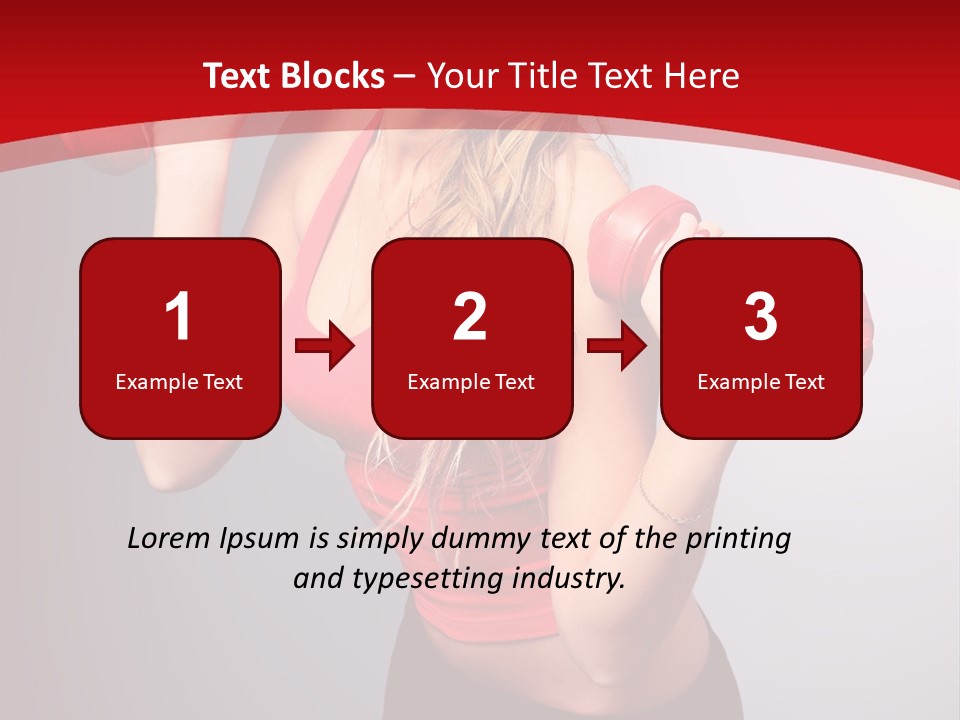 Shape Person Health PowerPoint Template