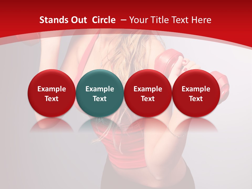 Shape Person Health PowerPoint Template