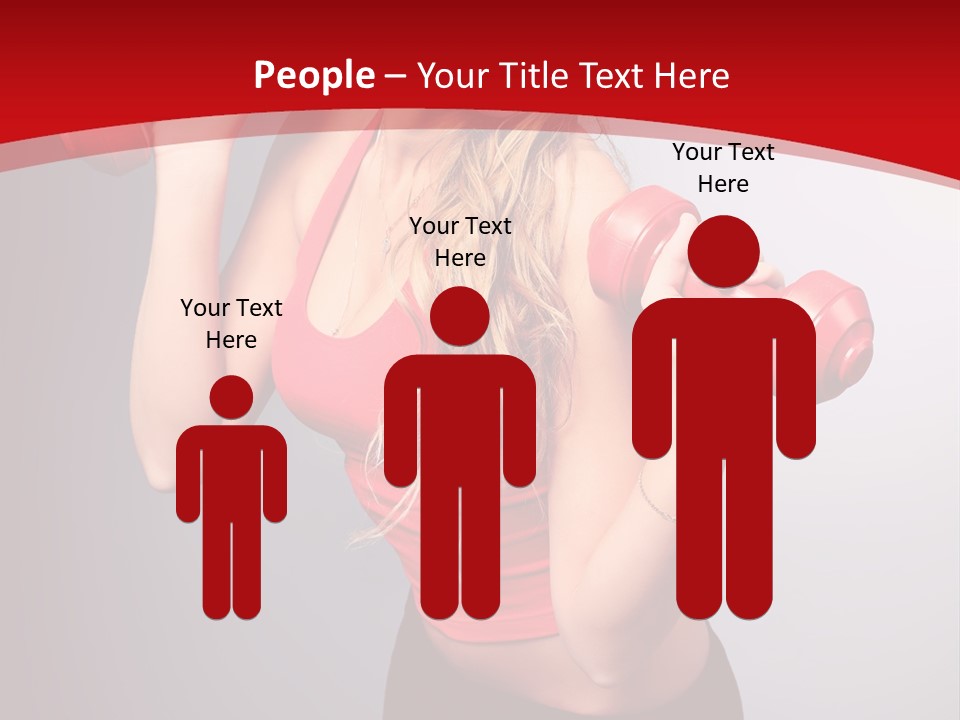 Shape Person Health PowerPoint Template