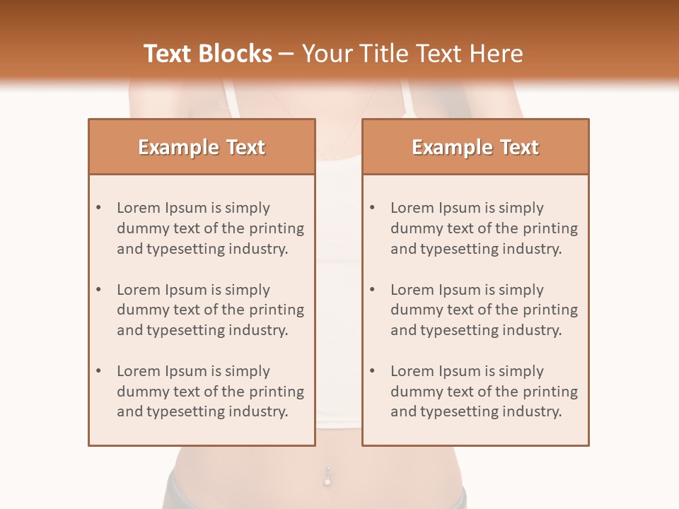 Studio Young Jeans PowerPoint Template