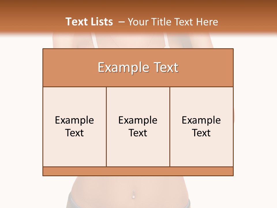 Studio Young Jeans PowerPoint Template