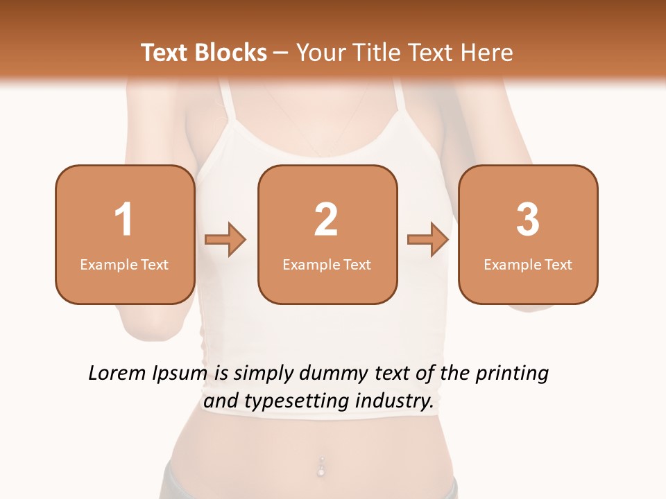 Studio Young Jeans PowerPoint Template