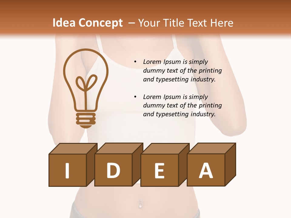 Studio Young Jeans PowerPoint Template