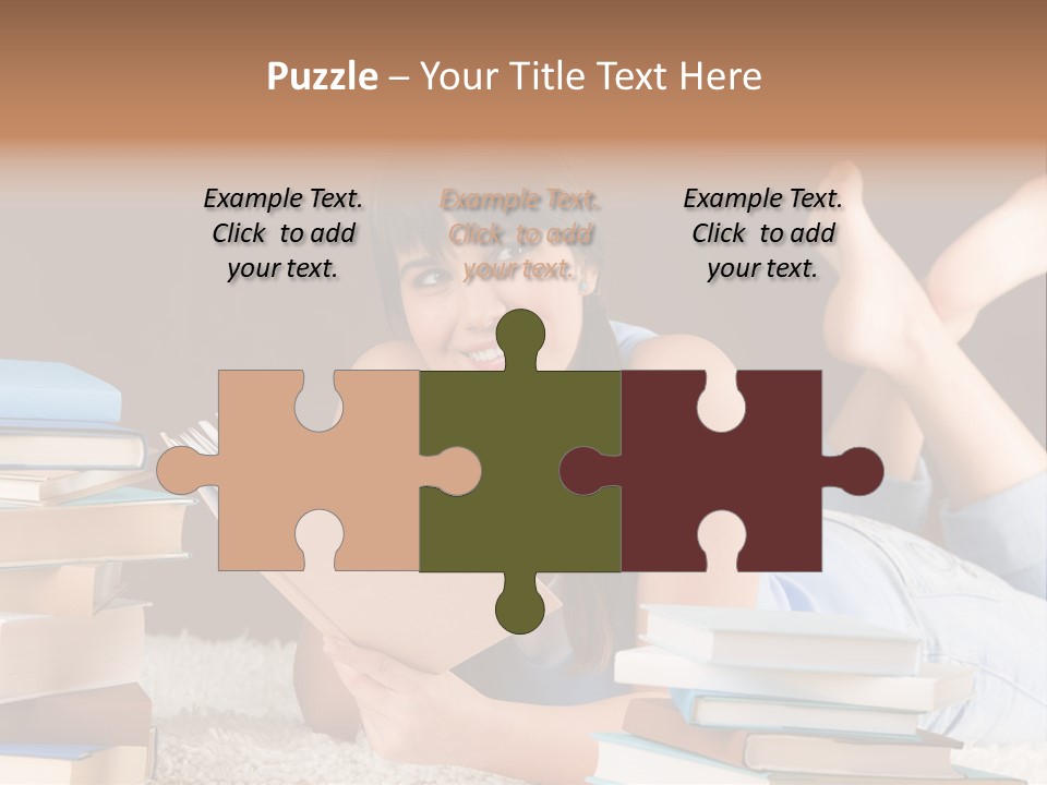 Caucasian Lifestyle One PowerPoint Template