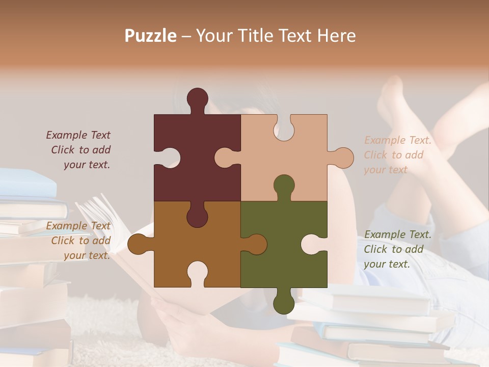 Caucasian Lifestyle One PowerPoint Template