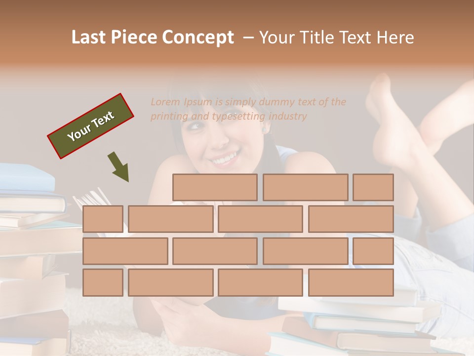 Caucasian Lifestyle One PowerPoint Template