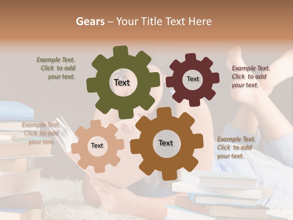 Caucasian Lifestyle One PowerPoint Template