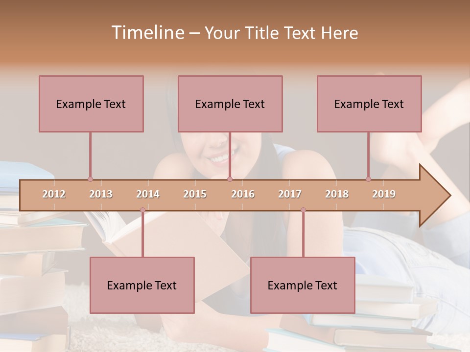 Caucasian Lifestyle One PowerPoint Template