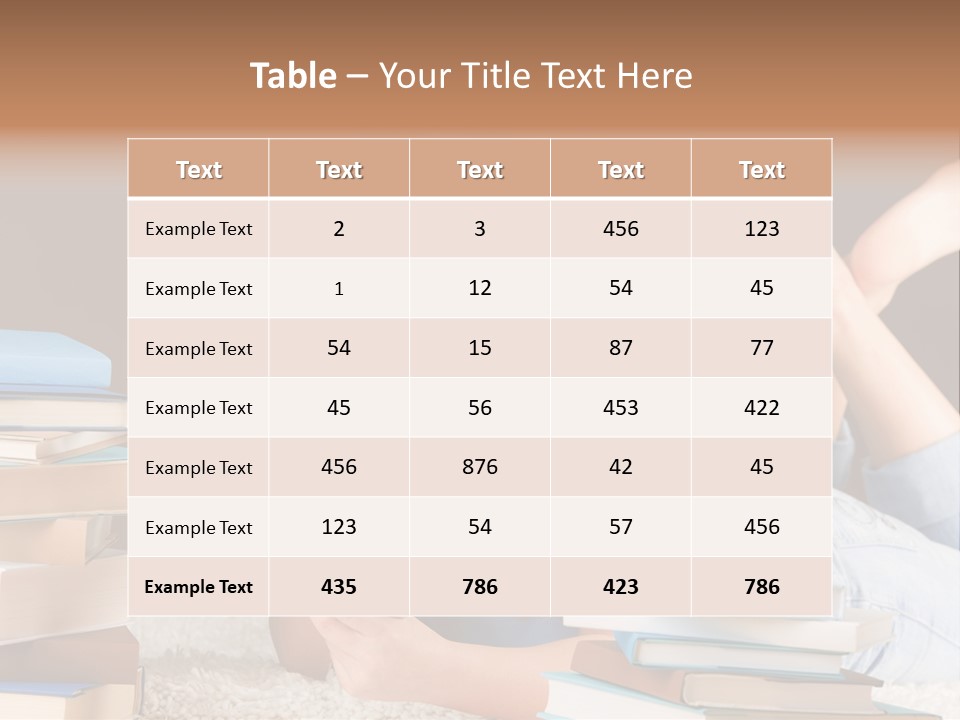 Caucasian Lifestyle One PowerPoint Template