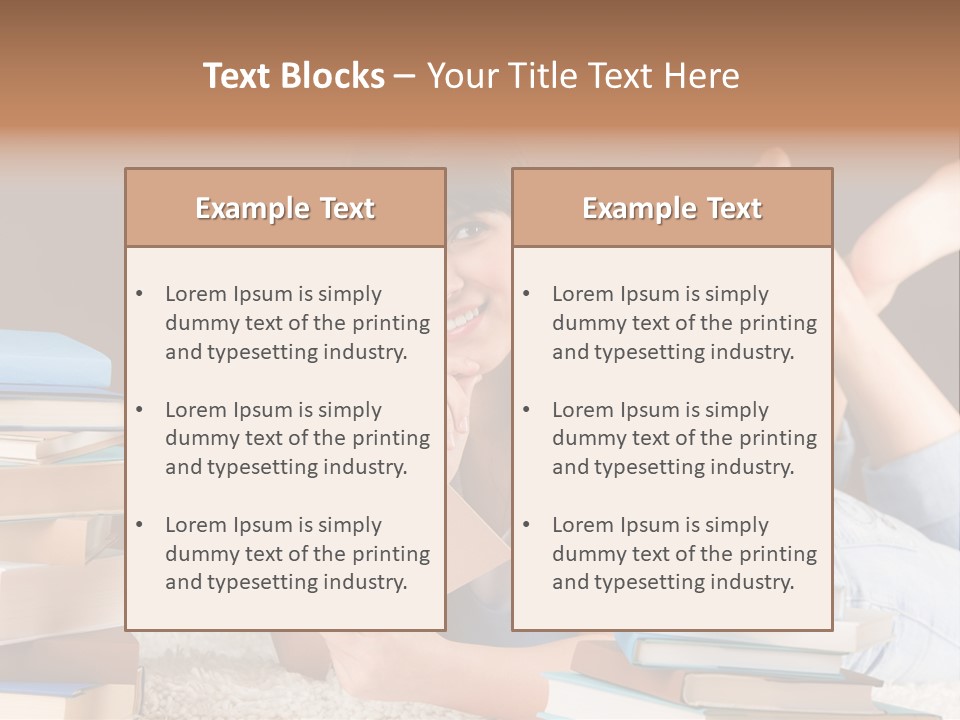 Caucasian Lifestyle One PowerPoint Template