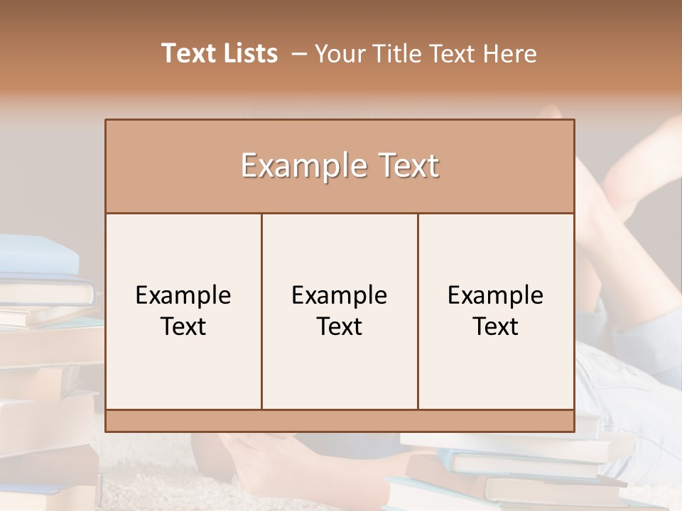 Caucasian Lifestyle One PowerPoint Template