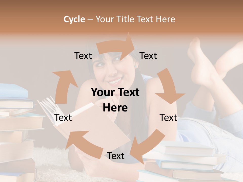 Caucasian Lifestyle One PowerPoint Template