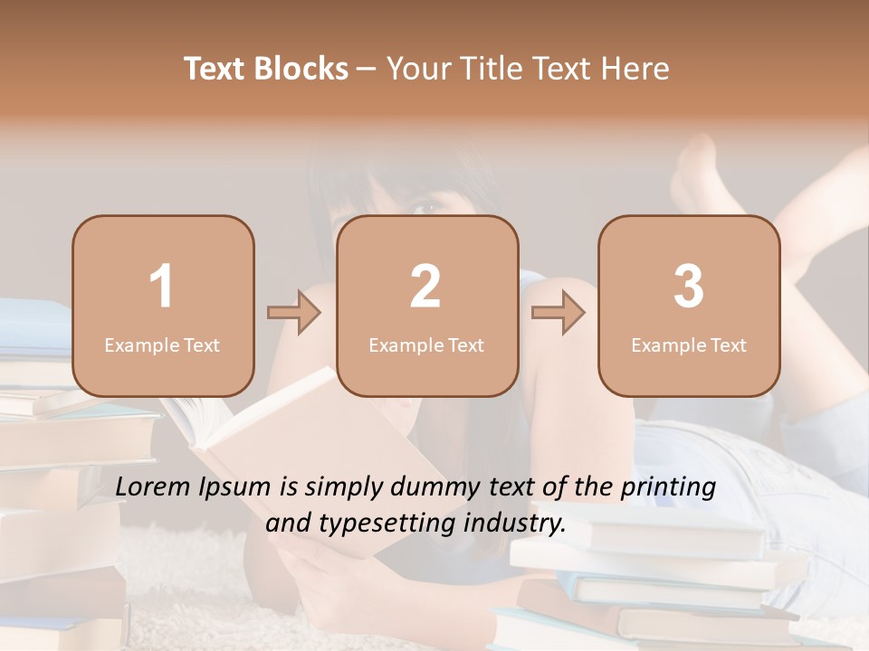Caucasian Lifestyle One PowerPoint Template