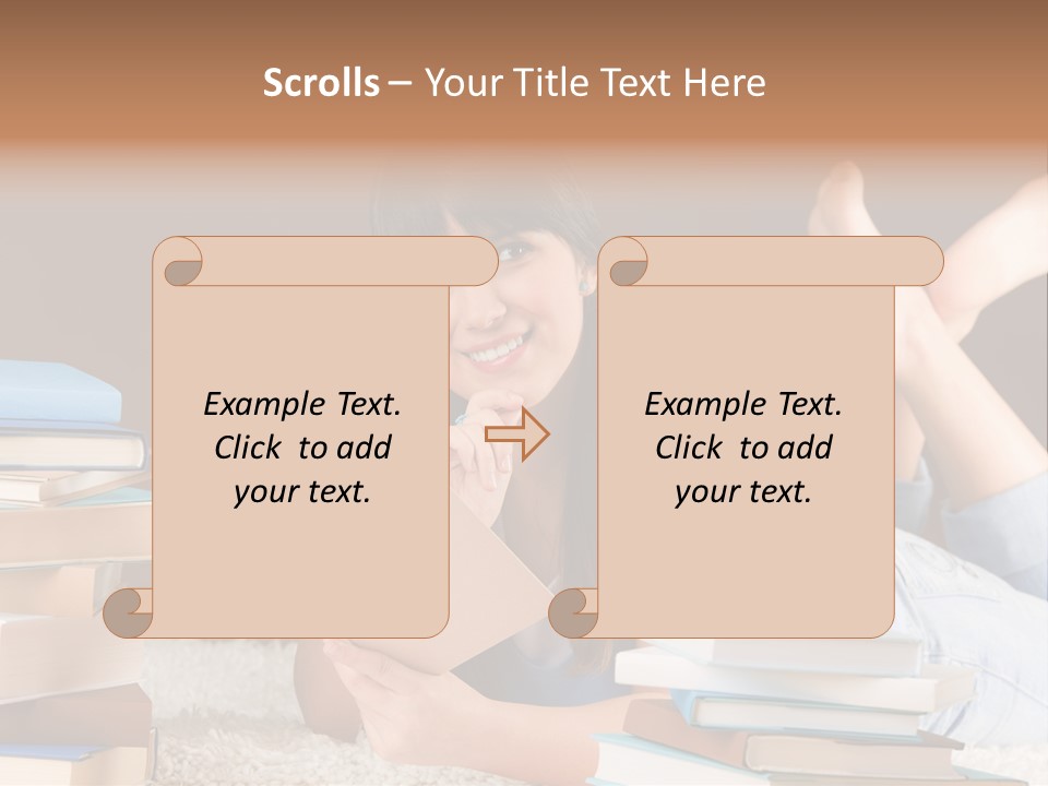 Caucasian Lifestyle One PowerPoint Template