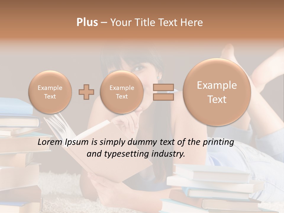 Caucasian Lifestyle One PowerPoint Template