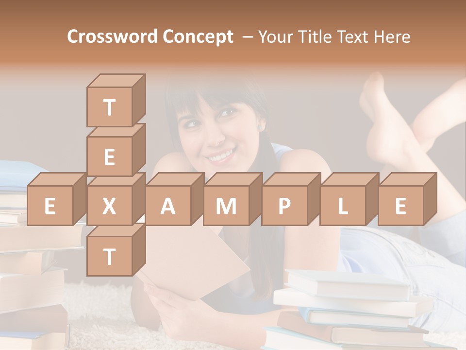 Caucasian Lifestyle One PowerPoint Template