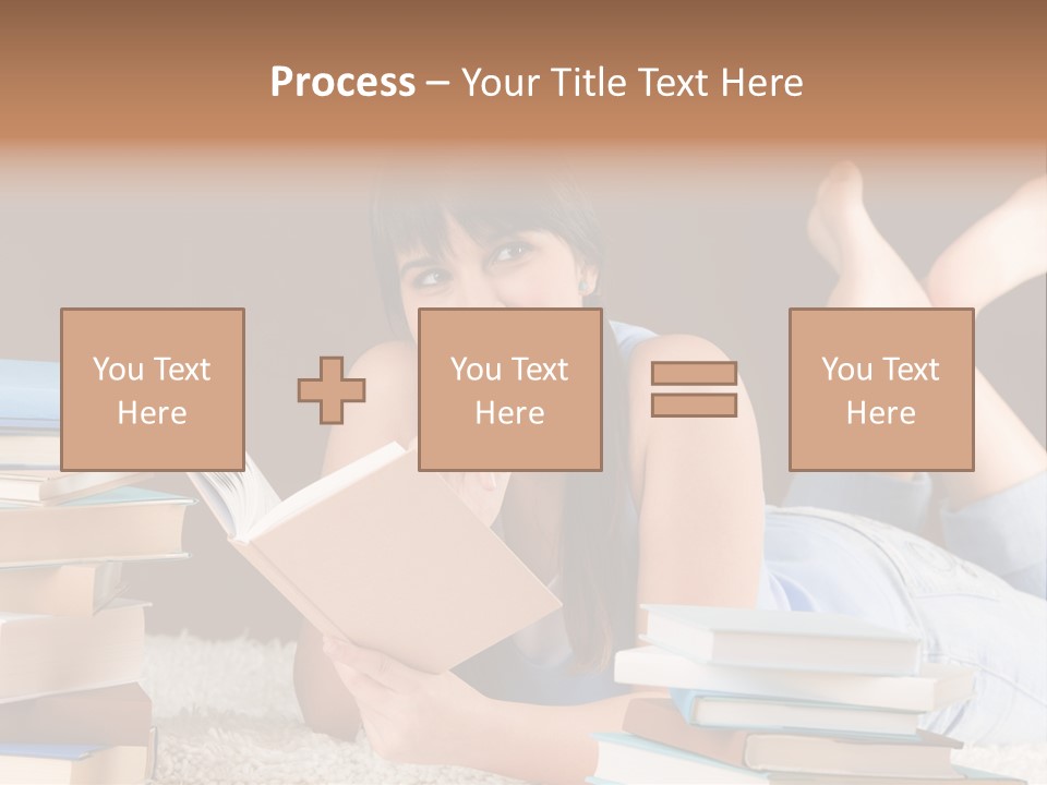Caucasian Lifestyle One PowerPoint Template
