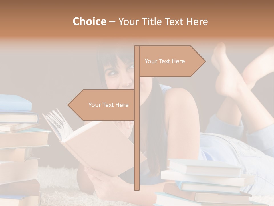 Caucasian Lifestyle One PowerPoint Template