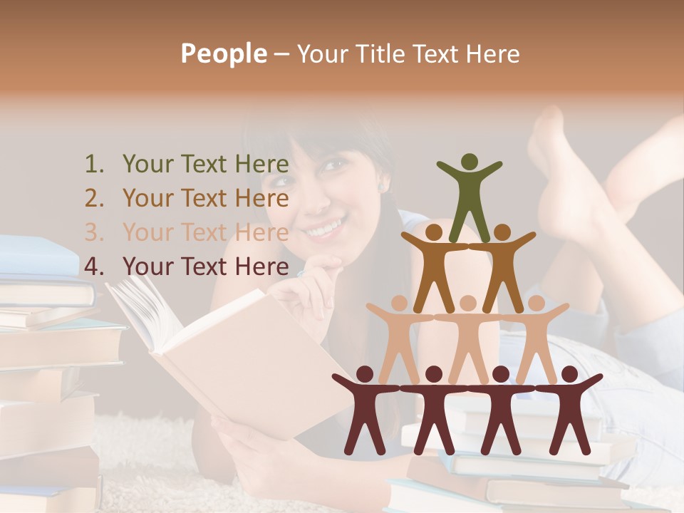 Caucasian Lifestyle One PowerPoint Template