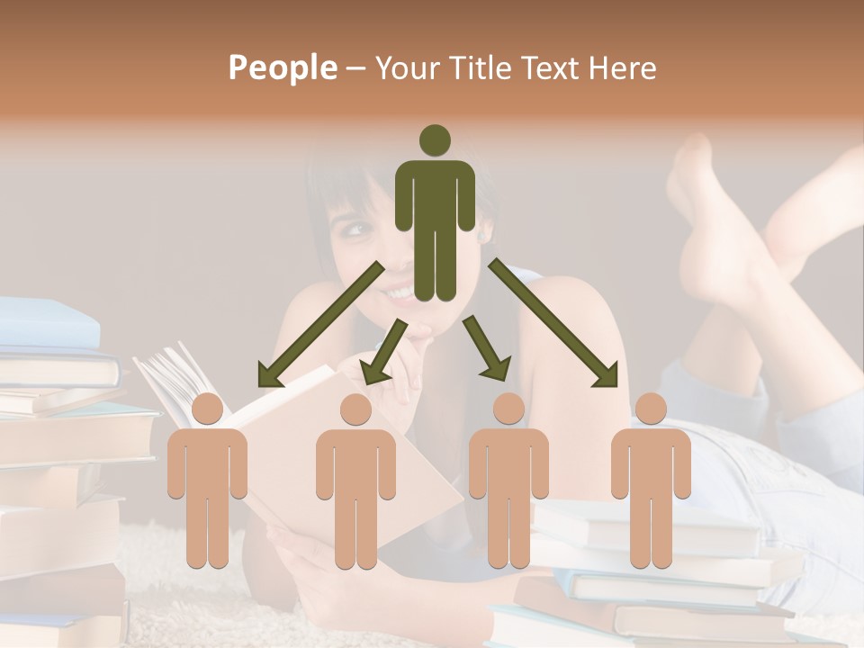 Caucasian Lifestyle One PowerPoint Template