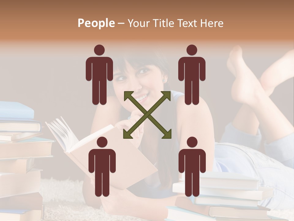 Caucasian Lifestyle One PowerPoint Template