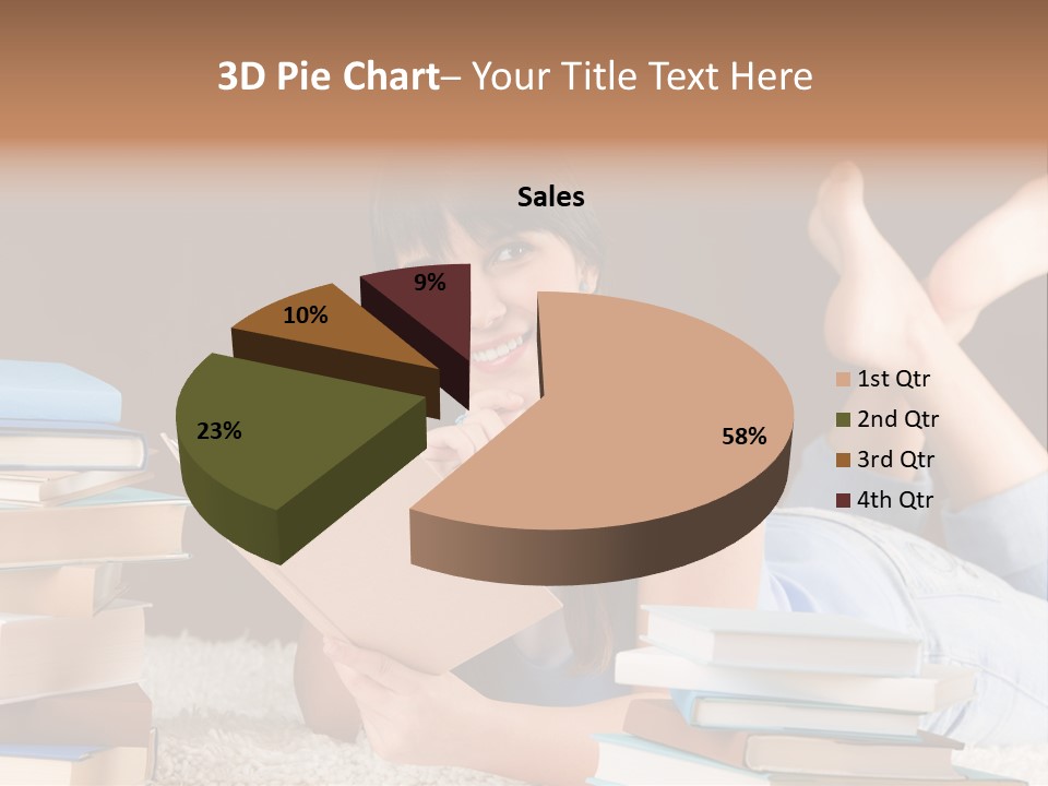 Caucasian Lifestyle One PowerPoint Template