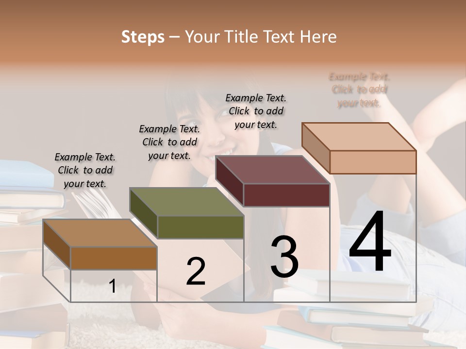 Caucasian Lifestyle One PowerPoint Template