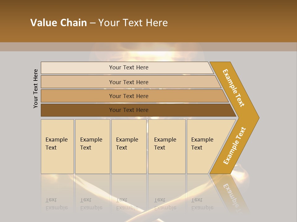 Horror Heraldry Sign PowerPoint Template
