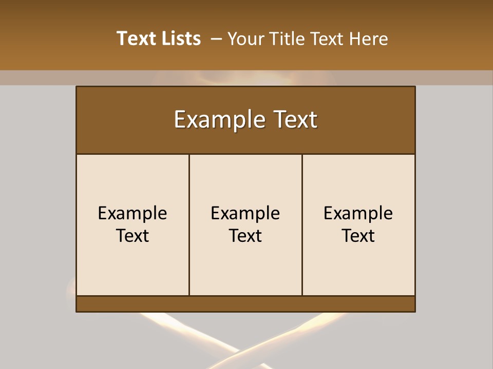 Horror Heraldry Sign PowerPoint Template