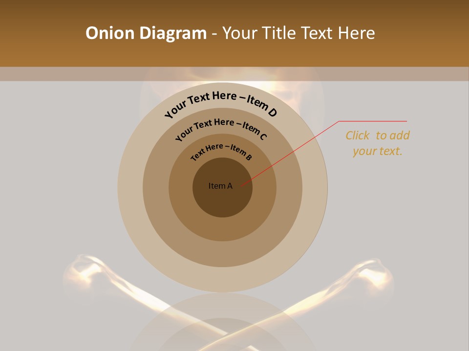 Horror Heraldry Sign PowerPoint Template