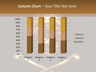 Horror Heraldry Sign PowerPoint Template