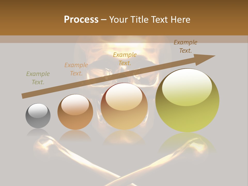 Horror Heraldry Sign PowerPoint Template