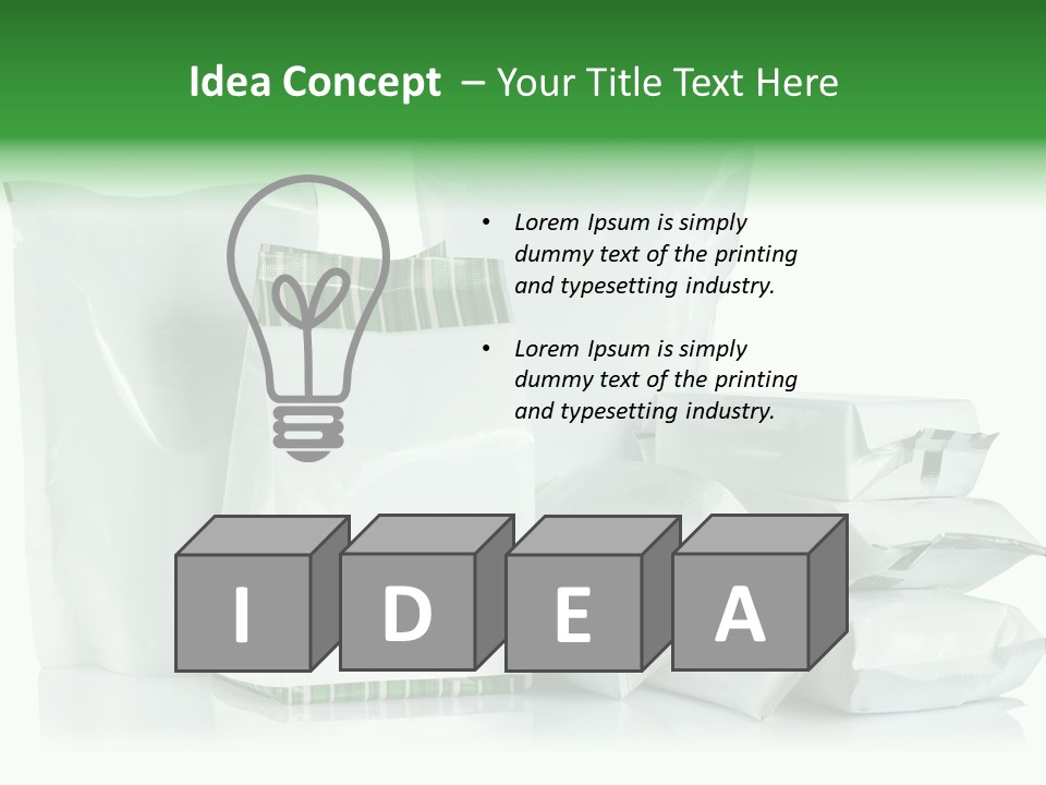 Design Chocolate Packaging PowerPoint Template