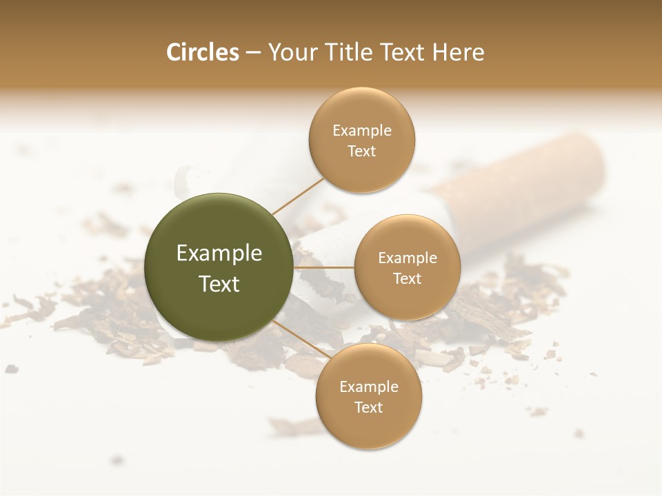 Cigarette Abuse Air PowerPoint Template