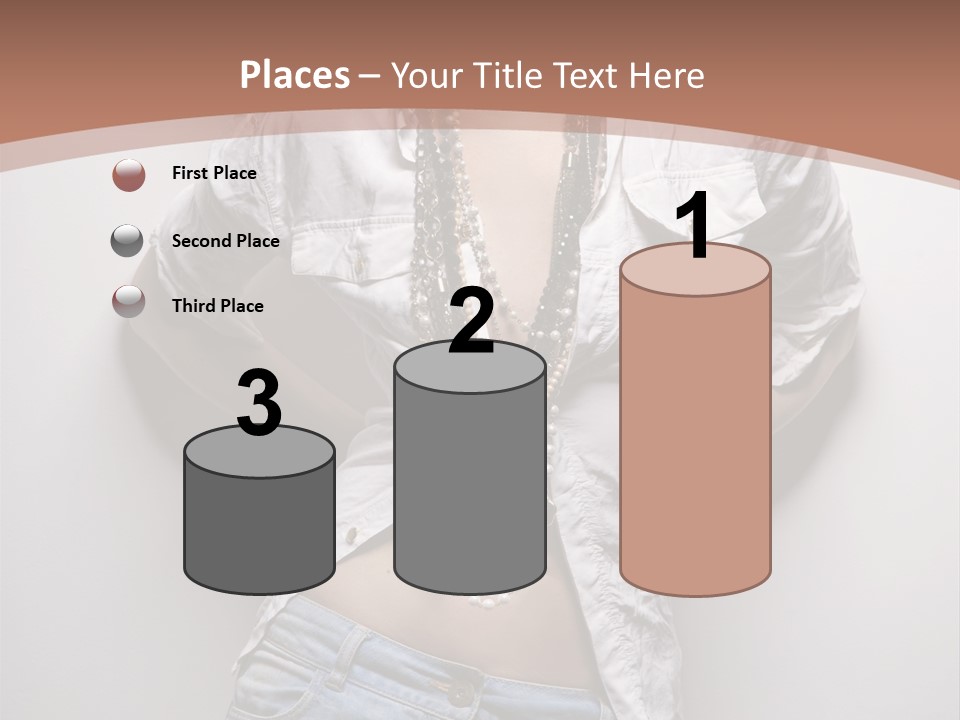 Background Attractive Hair PowerPoint Template