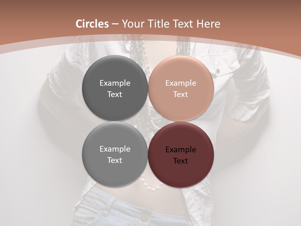 Background Attractive Hair PowerPoint Template