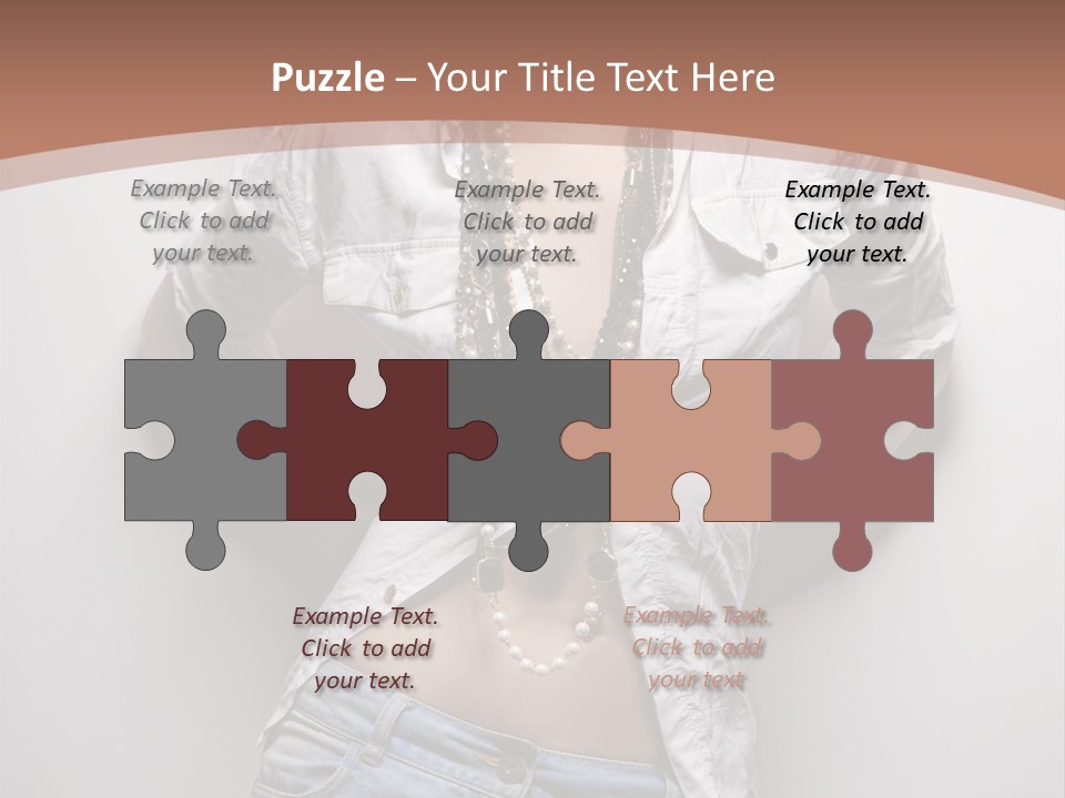 Background Attractive Hair PowerPoint Template