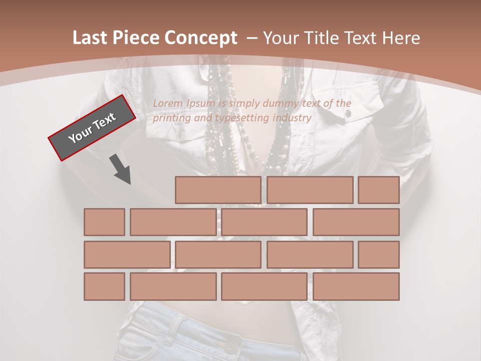 Background Attractive Hair PowerPoint Template