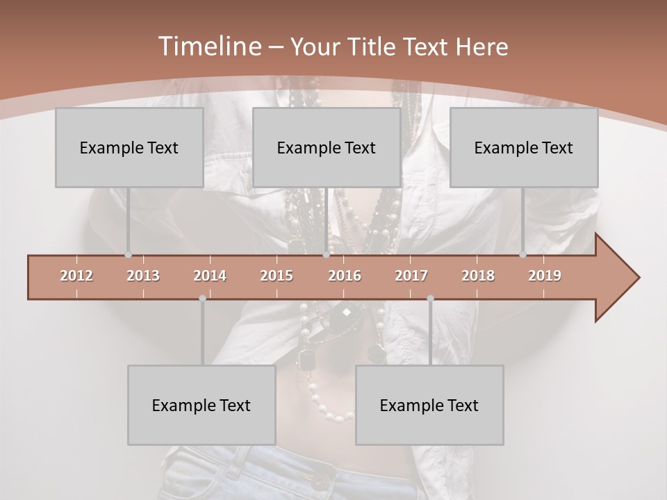 Background Attractive Hair PowerPoint Template