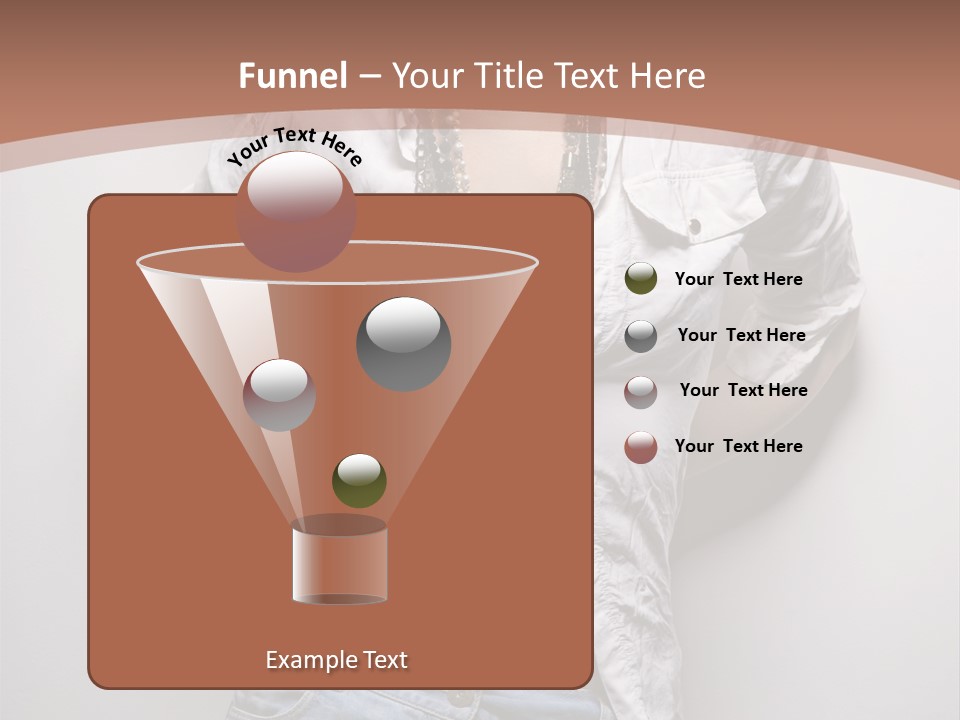 Background Attractive Hair PowerPoint Template