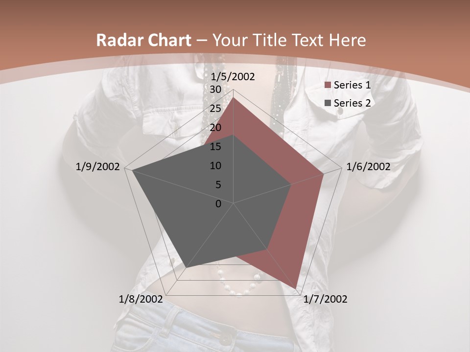 Background Attractive Hair PowerPoint Template