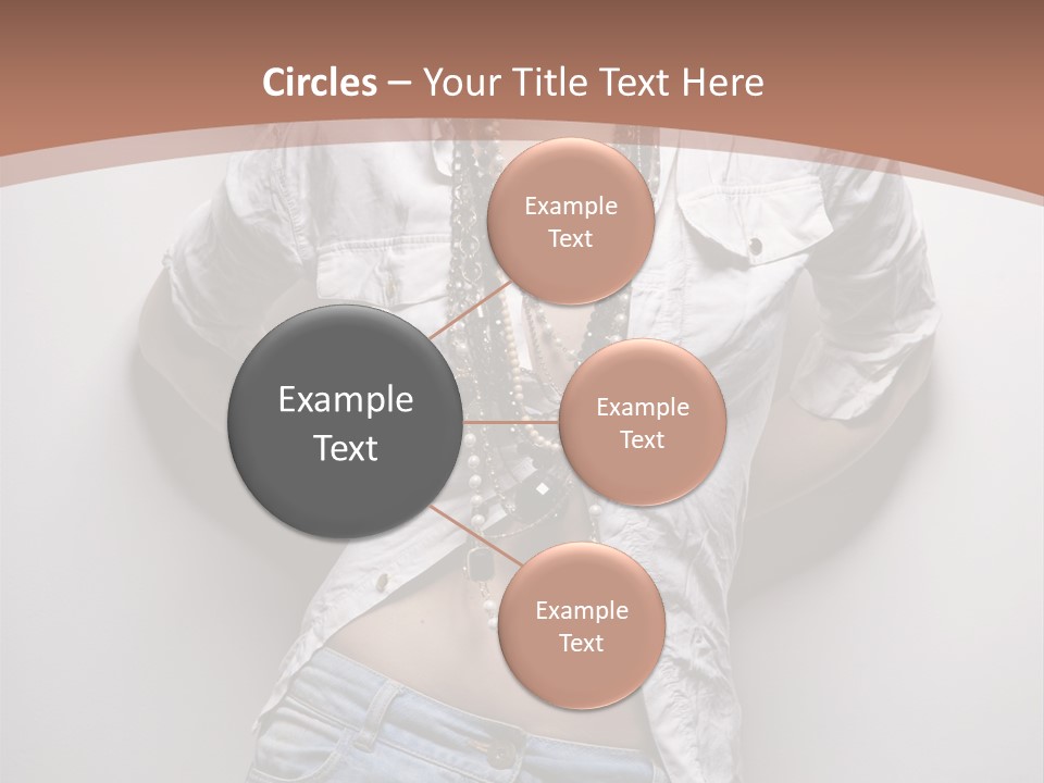 Background Attractive Hair PowerPoint Template