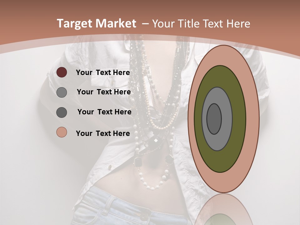 Background Attractive Hair PowerPoint Template