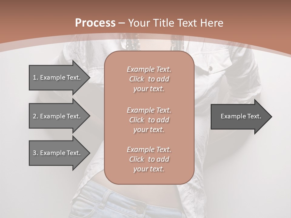 Background Attractive Hair PowerPoint Template