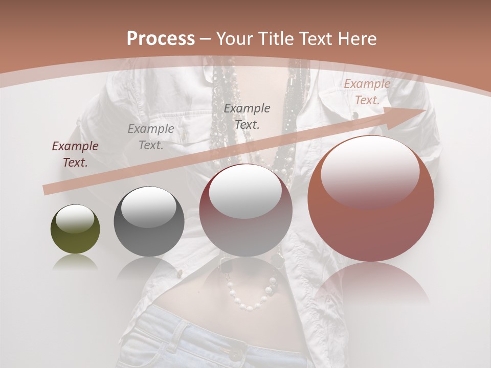 Background Attractive Hair PowerPoint Template