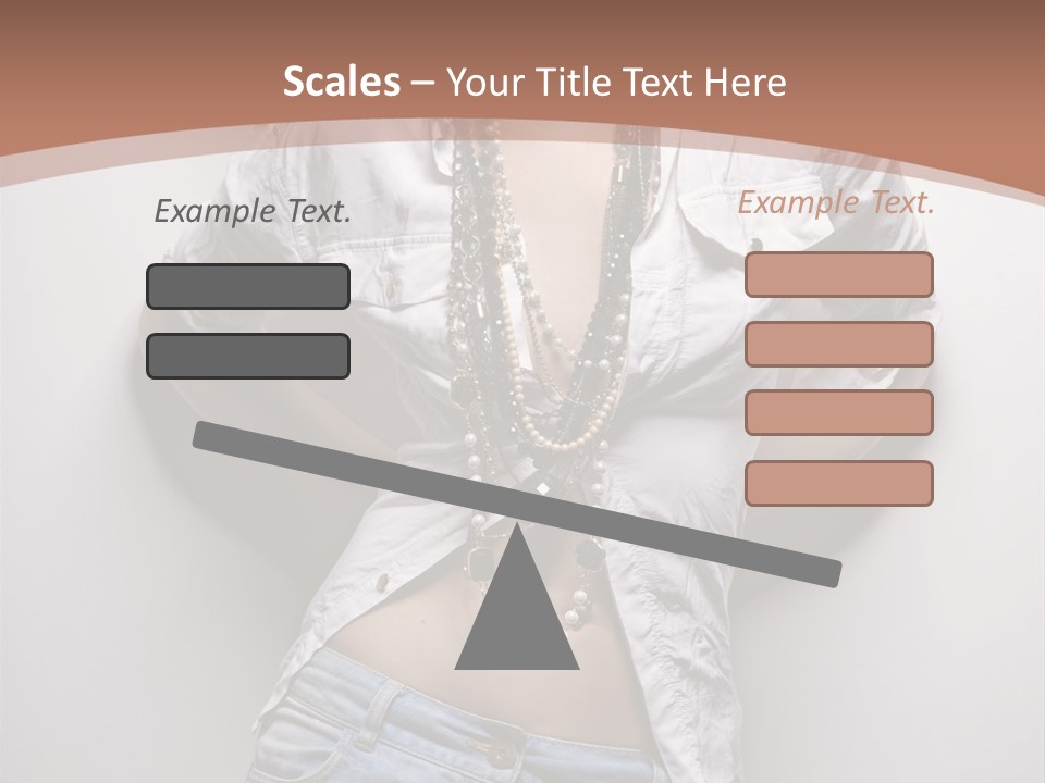 Background Attractive Hair PowerPoint Template