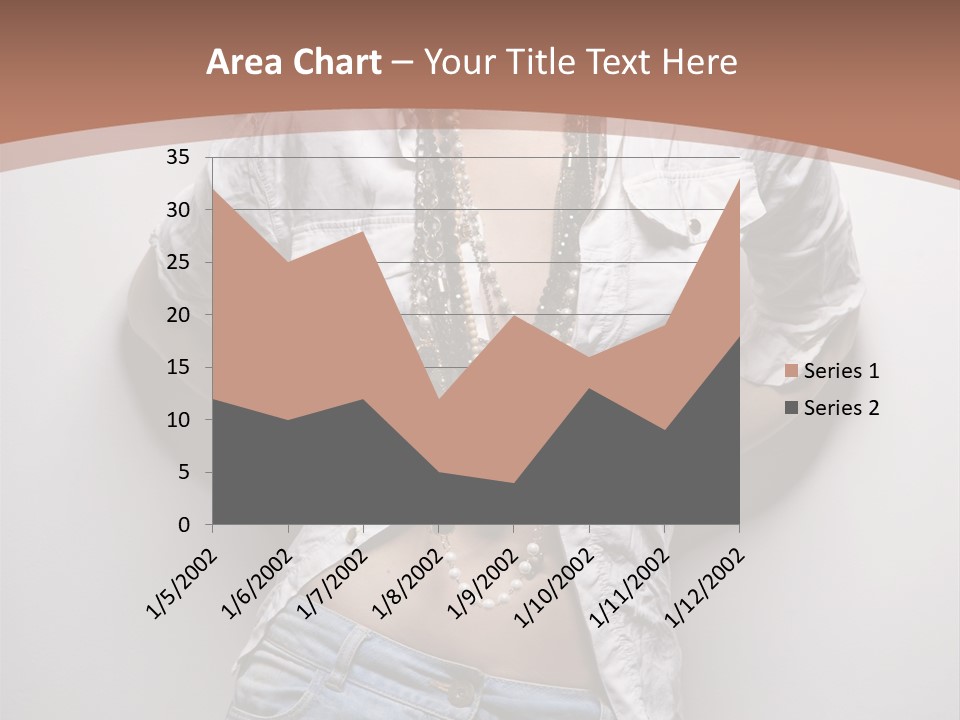 Background Attractive Hair PowerPoint Template
